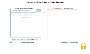 Legacy Data Dump - Job Data