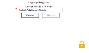 Legacy Register Report