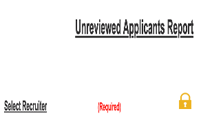 Unreviewed Applicants