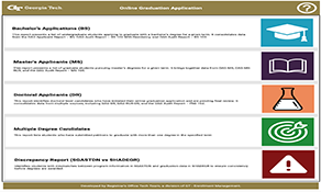 Online Graduation Application