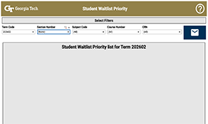Student Waitlist Priority